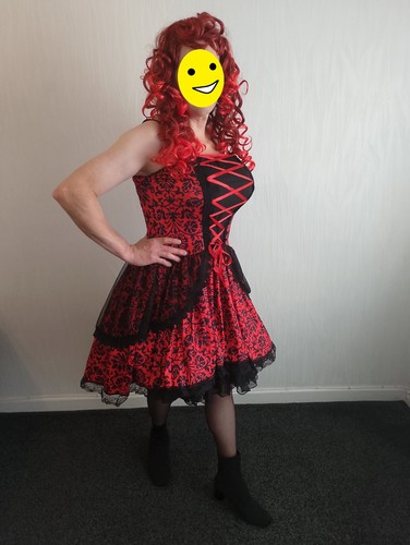 Gothic maid costume - maid,