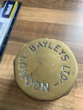 Brass Vintage Cart Wheel Hub Cap - Baileys LTD London
