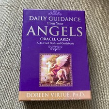 Daily Guidance From Your Angels Oracle Cards Doreen Virtue 44 Cards - Complete