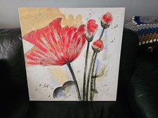 AN ORIGINAL ABSTRACT FLORAL