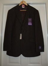 M&S Sartorial Moon Tweed Green