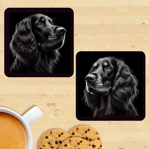 Gordon setter coasters - gordon,