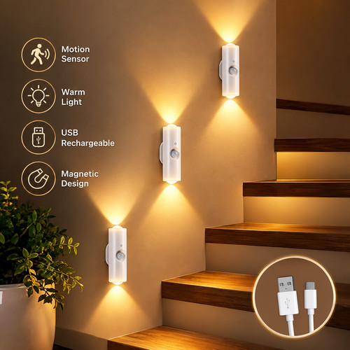 Smart rechargeable led night - smart,