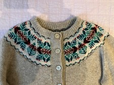 Gorgeous hand knitted Scottish