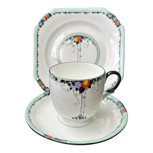 Rare art deco shelley - art,