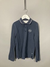 HUGO BOSS LONG SLEEVE Polo Shirt - Age 12yrs - Navy - Great Condition - Boy’s