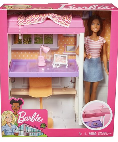 Barbie loft bed playset - barbie,