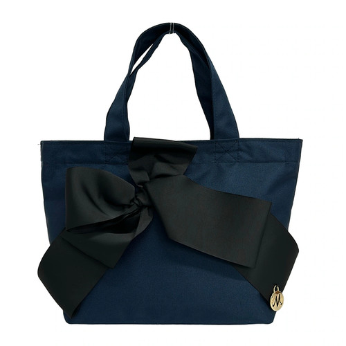 Gracy navy black polyester - navy,