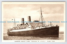 R780184 Canadian Pacific Liner Duchess of Atholl