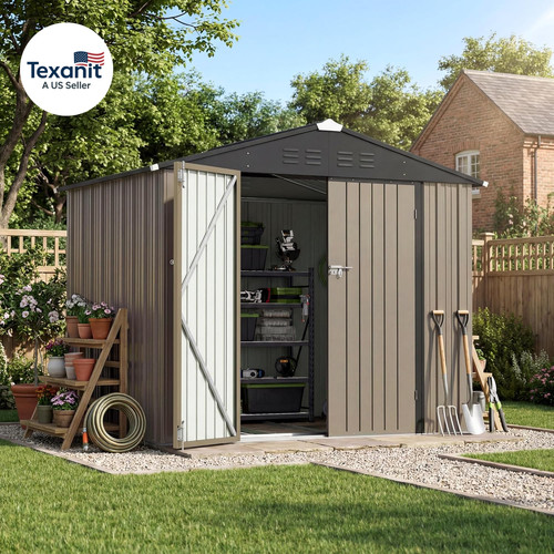 8x6 outdoor storage shed - outdoor,