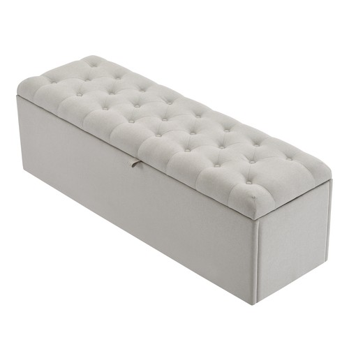 Storage ottoman bench linen - bench,,