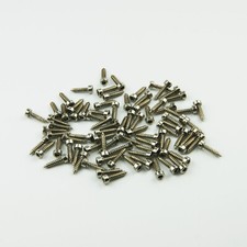 80x Chrome Wheel screws bolts