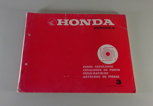 Parts catalog honda generator - catalog,