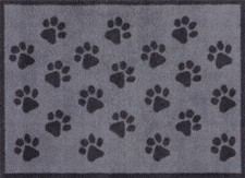 Turtle Mat - Paws Grey -