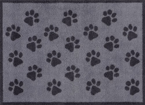 Turtle mat paws grey - turtle,