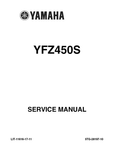 Yamaha atv service workshop - yamaha,