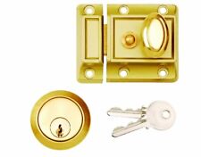 Sterling Traditional Nightlatch Narrow Style 40mm  Brass door lock - 2 keys