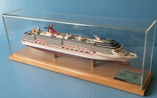 1:900 scale CARNIVAL SPIRIT cruise ship MODEL waterline ocean liner, by Scherbak