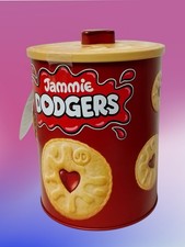 Luxury Red Biscuit Storage Tin