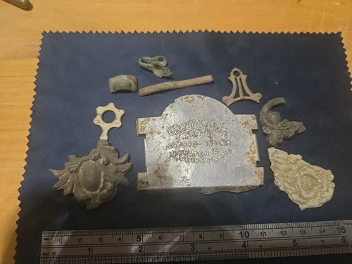 Lot metal detecting finds - of,