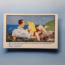 Saucy Comic Postcard C1970