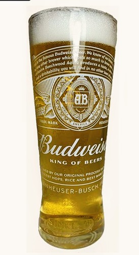 Budweiser pint glasses - 24,