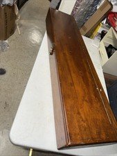 Vintage Wooden Rifle Gun Case