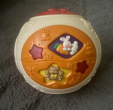 Vintage VTech Little Smart Press ‘n Play Lights Musical Ball Rare 