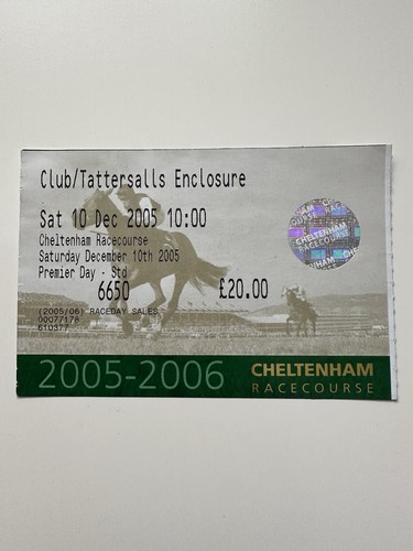 Cheltenham racecourse ticket - cheltenham,