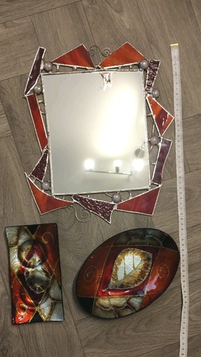 Wall art handmade mirror - wall,
