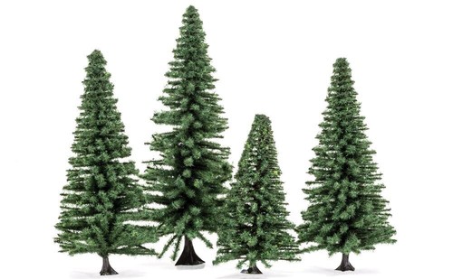 Hornby r7206 large fir trees - r7206,