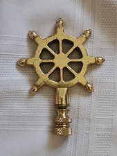 vintage solid brass lamp