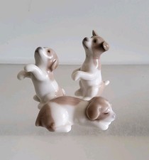 Lladro Mini Puppies Minature