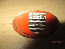 blackpool stanley  rugby pin