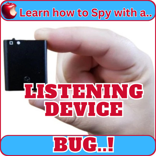 Tiny covert listening device - listening,
