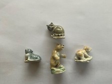 Joblot WADE Whimsies Grizzly Bear & Cub Raccoon Seal All Great Condition