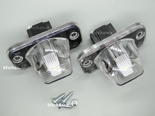 Led license plate lighting