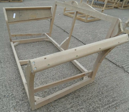Seater hardwood sofa - hardwood,