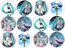 24 Anime Edible Cup Cake