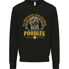A Poodle Dog Mens Sweatshirt