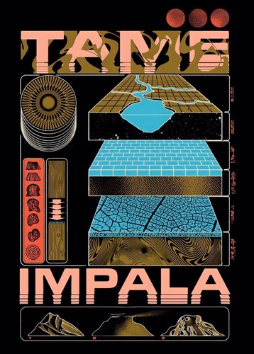 Tame impala poster 260gsm - impala,