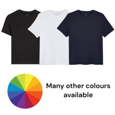 Ladies John Lewis Organic Cotton Short Sleeve T-Shirt Sizes 8 - 20