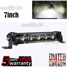 7inch 480W LED Work Light Bar Flood Spot Beam Offroad 4WD SUV Driving Fog Lamp
