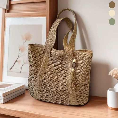 Rattan summer bag - bag, elegant