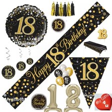 Black 18th & Happy Birthday