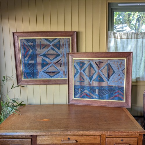 Pair vintage mid century - pair, of
