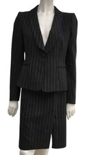 MARELLA Grey Pinstripe