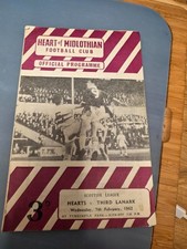 HEARTS v THIRD LANARK Feb 1962