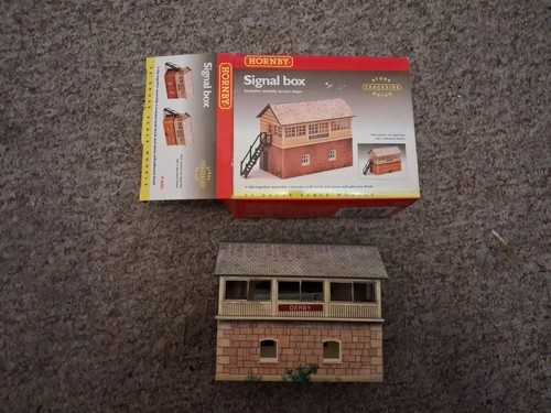 Hornby signal box - signal,
