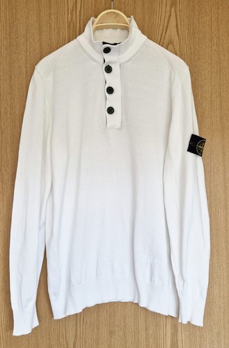 Mens stone island white - island, light